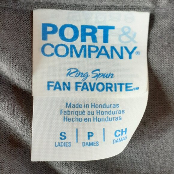 Bon Jovi - Heart & Dagger Logo - New Women's Small Asphalt Gray T-Shirt - Picture 3 of 4